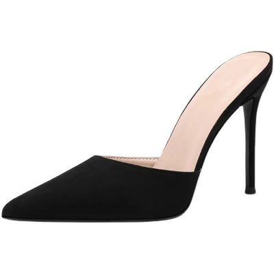 quality 가장 편안한 닫힌 발가락 드레스 신발 여자 여자 검은색 factory